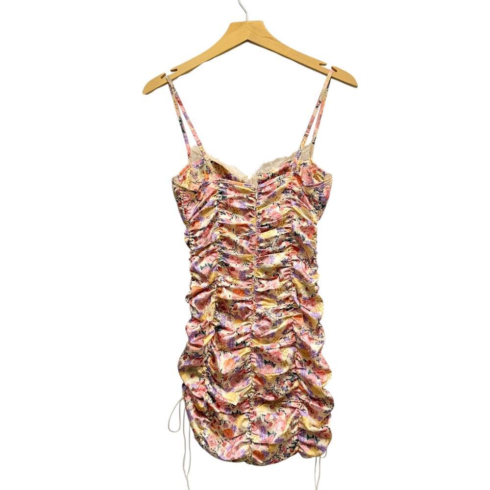 Gardenia For Love & Lemons Floral Slip Dress. - Picture 2 of 8